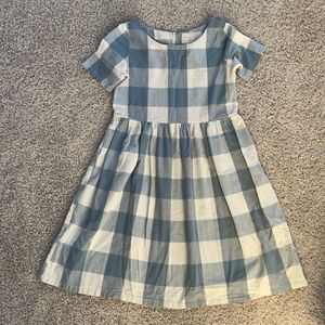 Clad & Cloth checked dress